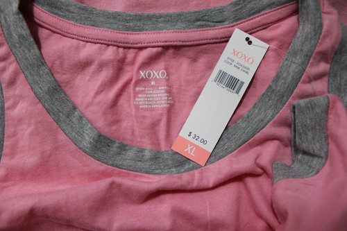 XOXO Pyjama Set Kinda Care Kinda Don't Tank Top kurz - Bild 10 von 10