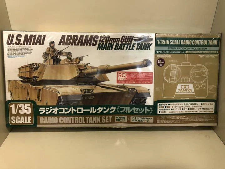 Tamiya rc abrams tank on sale