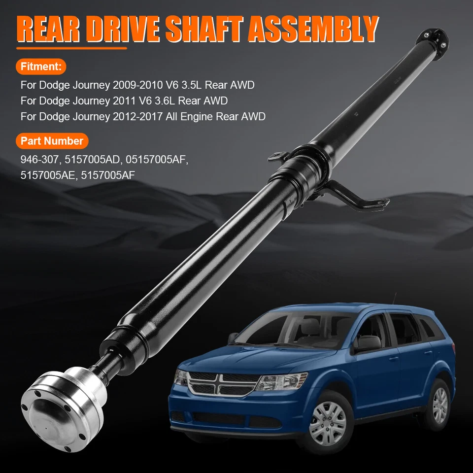 Rear Driveshaft Prop Shaft Assembly For Dodge Journey 2009-2017 AWD 5157005AD Foto 2 de 4