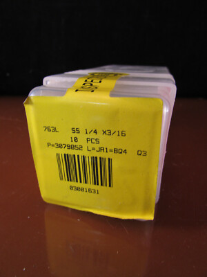 HAM-LET, 03001631, SS-400-6-3 Tube Fitting, Reducing Union, 1/4 in. x 3/16 
