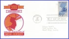 USA7 #1247 ADDR CACHET CRAFT FDC   New Jersey Tercentenary