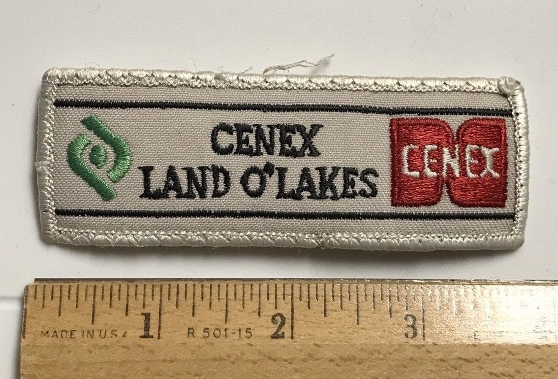 CENEX Land O' Lakes Wisconsin WI Embroidered Uniform Badge Patch eBay