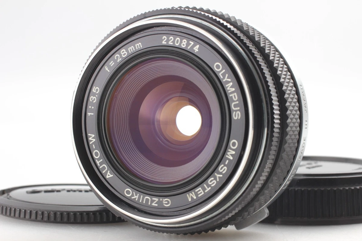 F/3.5 Camera Lenses Olympus Zuiko 28mm Focal for sale | eBay