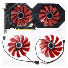 For XFX RX Vega56/RX Vega64 Non Public RX580 590 Black Wolf Fan FDC10U12S9-C