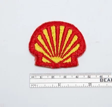 SHELL Oil & Gas Station Uniform Patch - 1960's - Embroidered Style - 2 Available
