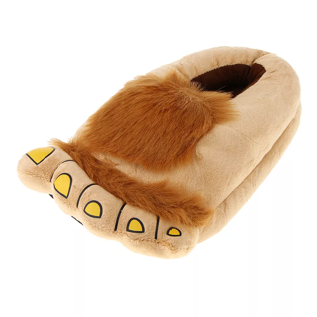 Mens big hotsell foot slippers