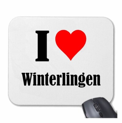 MOUSEPAD Mauspad I Love Winterlingen Ich Liebe Winterlingen