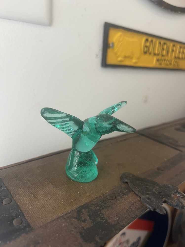 Murano Glass NOS Hummingbird By Crea Milano