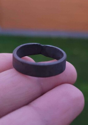 Hufeisen Shani Ring Schutz Saturn Uni Challa Eisen Chala Astrologie EEE4