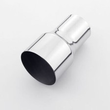 2.25" ID to 3" OD 304 Stainless Steel Exhaust Connector Adapter Coupling Pipe