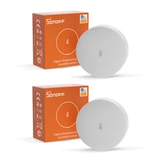 SONOFF SNZB-02P ZigBee Temperature Humidity Sensor APP Real-time Monitor 2PCS