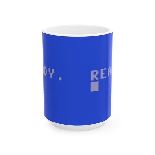Commodore "READY." Coffee Mug Retro in Every Sip commodore 64 128 Plus 4 Vic-20 - Picture 7 of 10