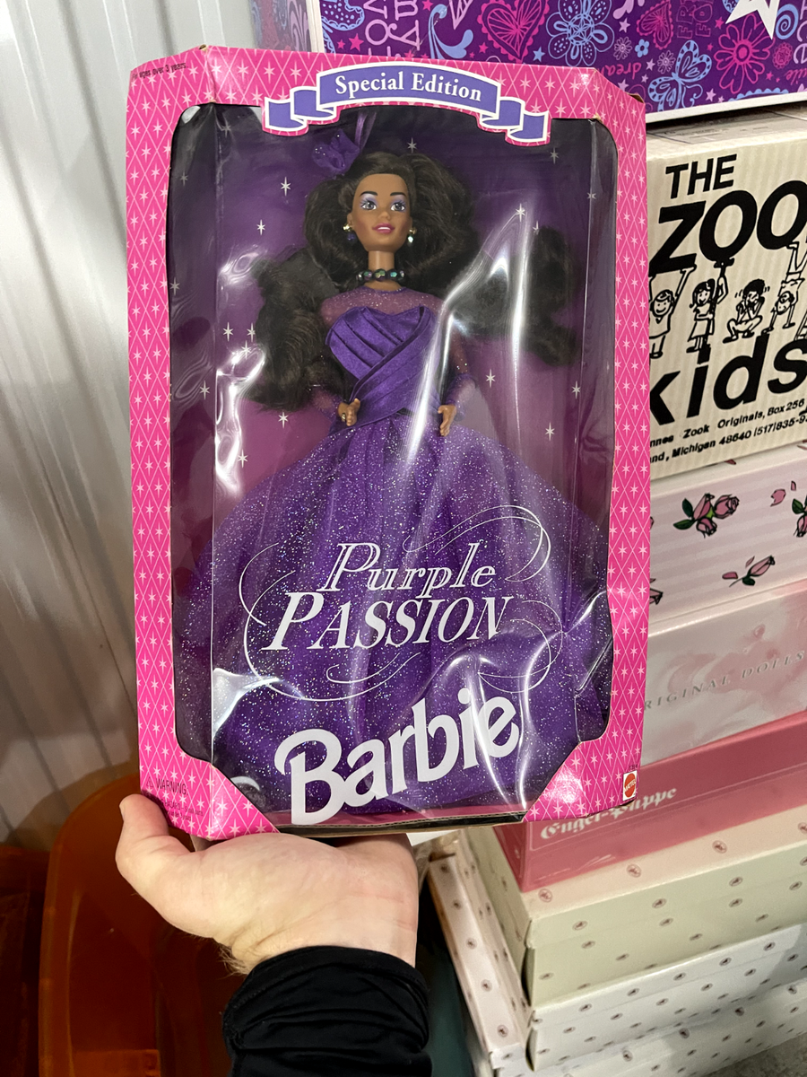 Purple Passion Special Edition African American Barbie Doll 1995