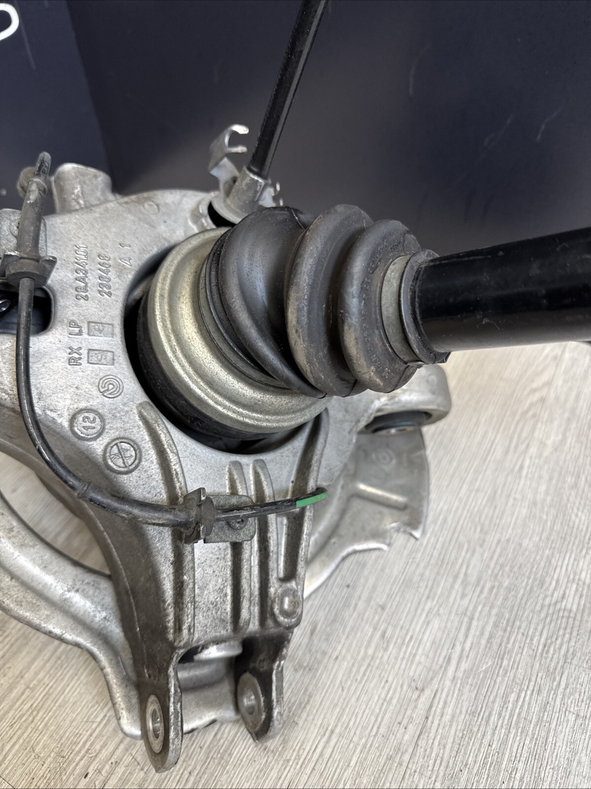 Ferrari F8 Tributo 2022 Left Rear Knuckle Axle Hub