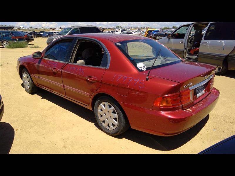 Used Wheel fits: 2002 Kia Optima 15x6 steel Grade A