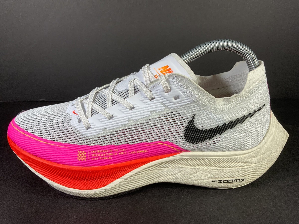 Nike ZoomX Vaporfly Next% 2 Rawdacious White Black Pink Womens