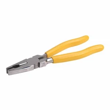 Aven 10351-P Stainless Steel Combination Pliers, Plastic Grips, 8"