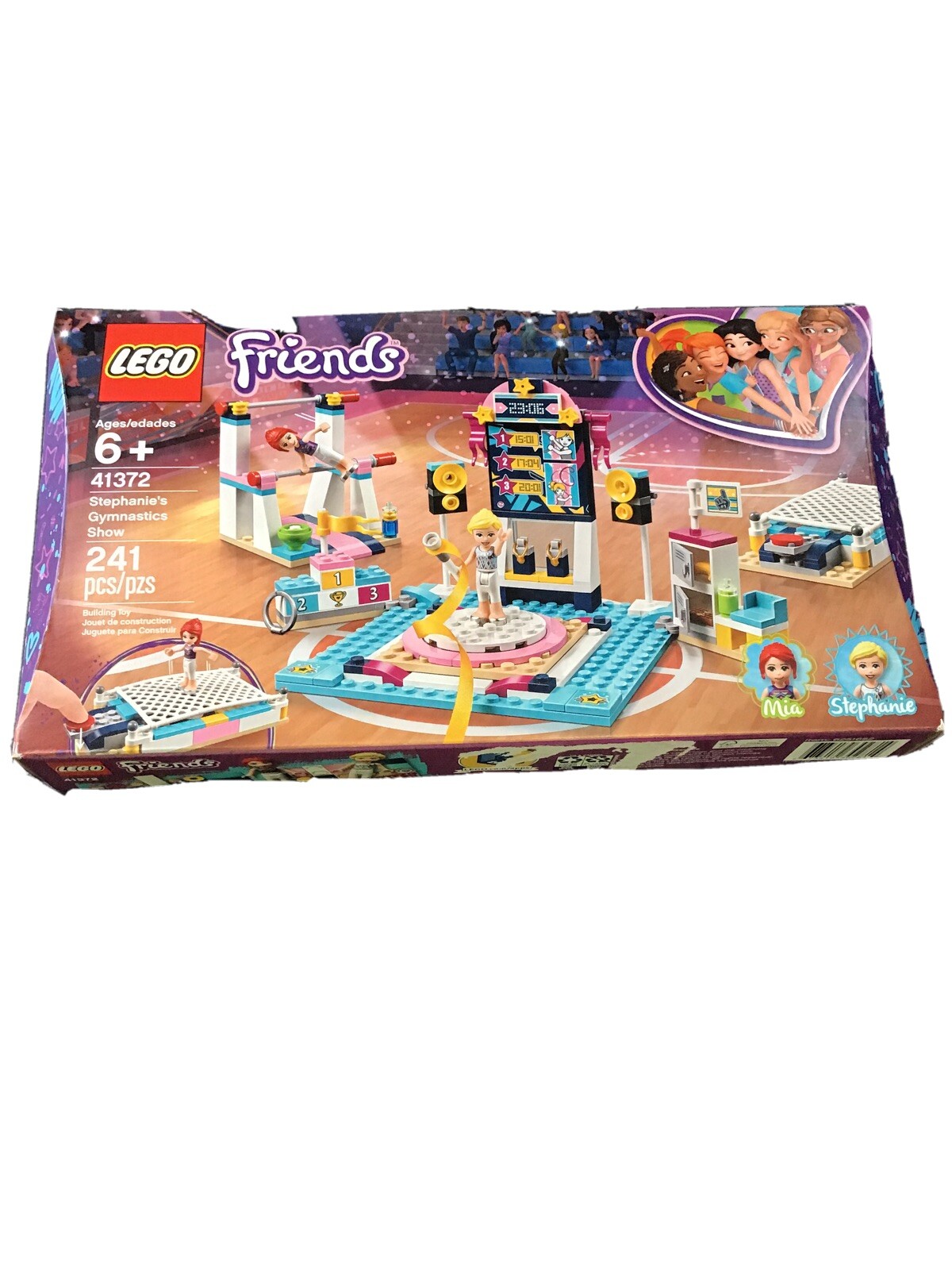 lego friends gymnastics set 2019