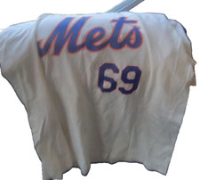 NY METS 1969 WORLD SERIES WHITE JERSEY SGA XL 50 ANNIVERSARY New York MLB signed