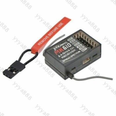 Neu MK610 Empfänger 2,4 GHz AR6100 Spektrum Empfänger für Dx5e, Dx6i, Dx7 Dx8 DE