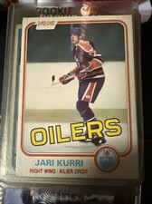 1981/82 O-Pee-Chee Jari Kurri #107 Edmonton Oilers Rookie Card