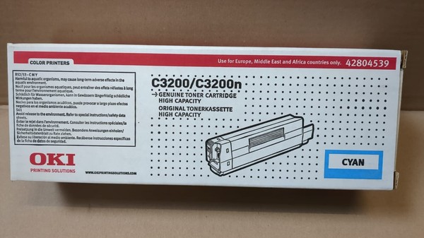 Original Oki C3200 Toner Cyan Ca. 3 000 Seiten 42804539-image