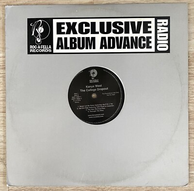 Kanye West The College Dropout 2LP Promo Copy Rare 2004