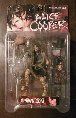McFarlane Alice Cooper Super Stage Action Figure - sealed 2000