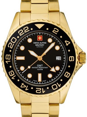 Swiss Alpine Military 7052.1117 Diver Herrenuhr 42mm 10ATM