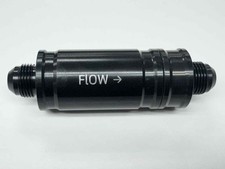 High-flow Fuel Check Valve - 8 An Male Ends Aluminum Oberg Style