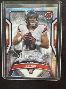 2024 Topps Resurgence Bo Nix RC Prism Refractor #125