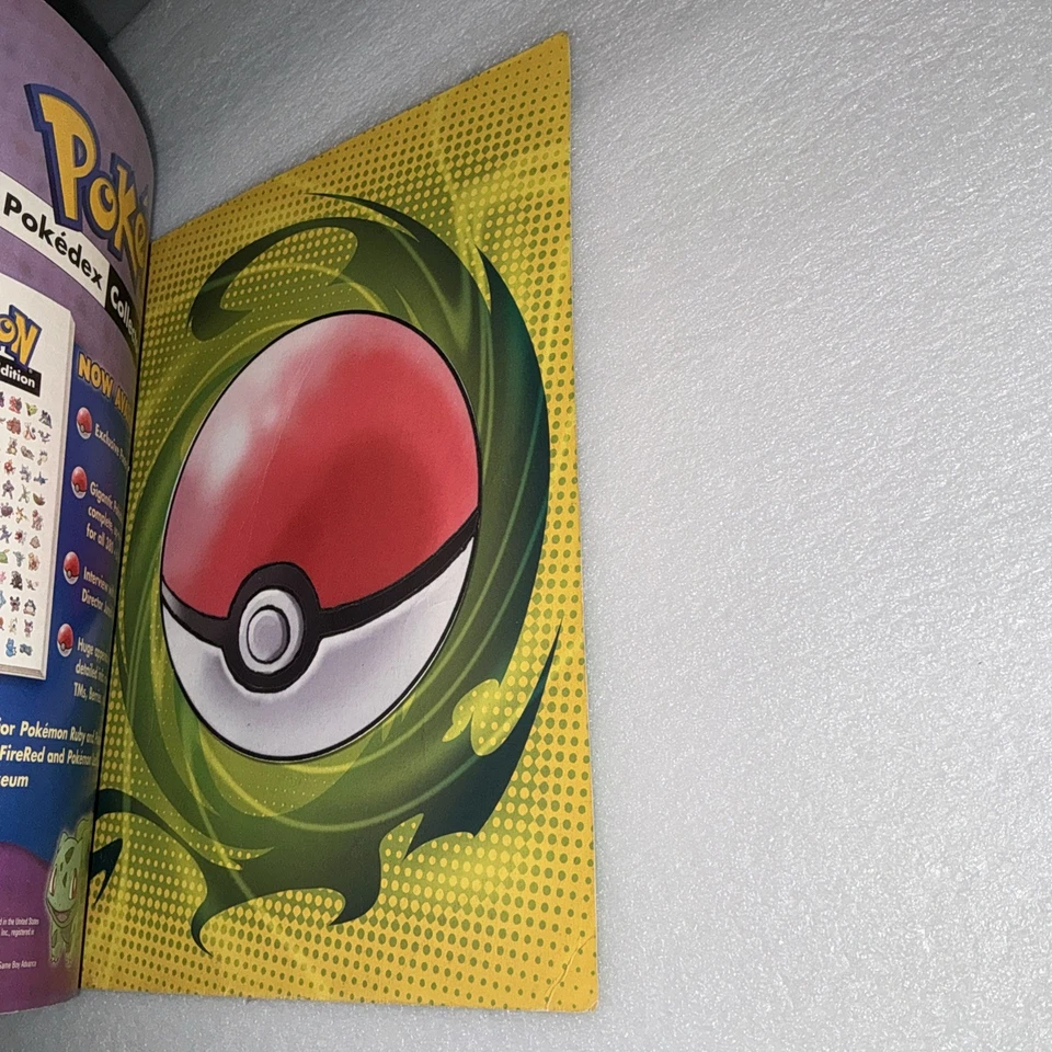 Pokémon Emerald Version Prima's Official Strategy Guide poster Attached Rare VGC - Image 3 of 4