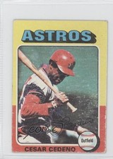 1975 Topps Mini Cesar Cedeno #590 m5x