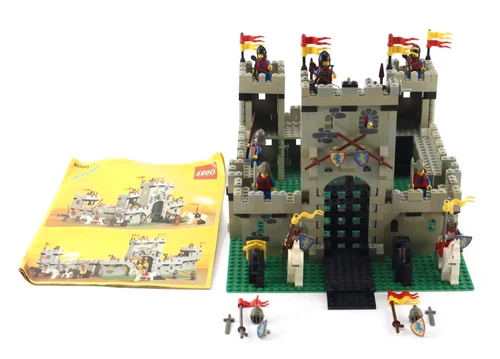 Vtg 1984 LEGO 6080 King's Castle 99% Complete w/ Instructions