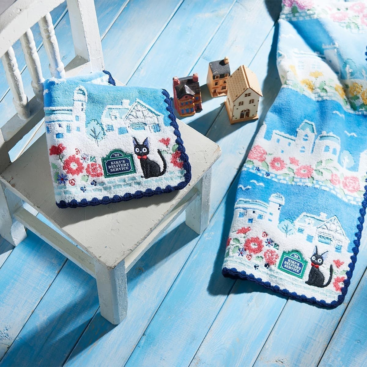 Mini Hand Towel - Kiki's Delivery Service: Koriko in the Blue Sky