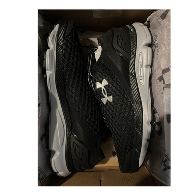 Under Armour SpeedForm Gemini Mens 9 Black Gray Running Shoes 3026770-001‎ NEW Shop Under Armour Speedform Gemini 3026770-001 black  main image 2