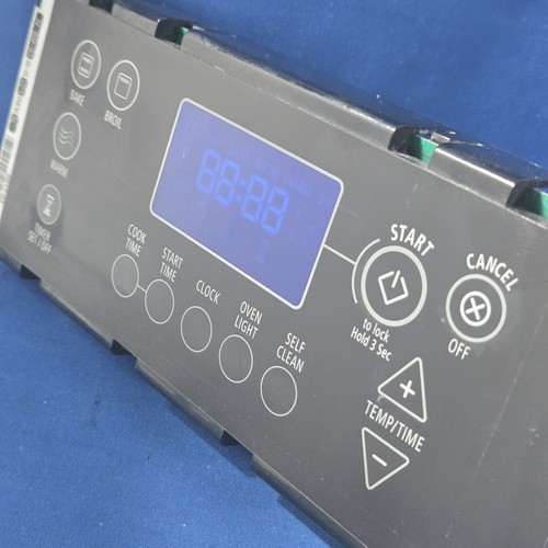 OEM Whirlpool Oven Control W10183020 with Black Overlay 📢 Free Same Day Ship