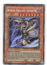 Yugioh Evil Dragon Ananta, pp02-en017 Secret Rare German Near Mint