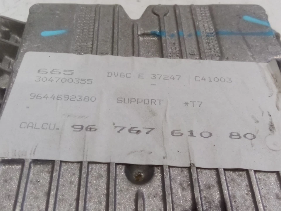 9676761080 CENTRALITA MOTOR UCE / 167823 PARA PEUGEOT 308 I 4A_, 4C_ 1.6 HDI - Immagine 2 di 4