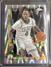 2025-26 Topps Chrome Jrue Holiday RayWave Refractor #46 Boston Celtics