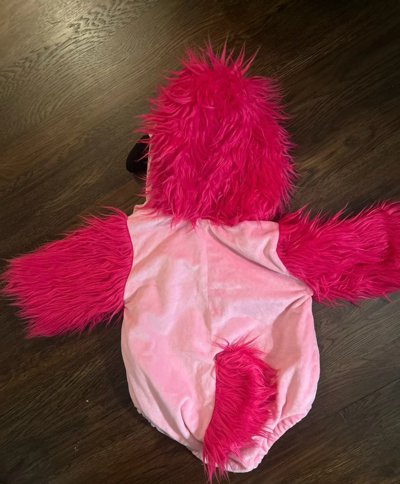 Pottery Barn Kids Baby Flamingo Costume Halloween, Ages 12-24 Months - Image 3 of 4