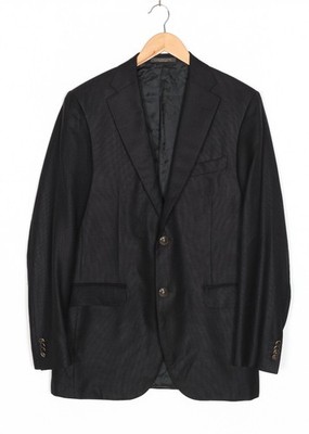 CORNELIANI Leader Blazer Sakko Herren Größe L Schurwolle Seide Made in ITALY