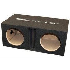 Double 10-in Center Port Vented Round Em