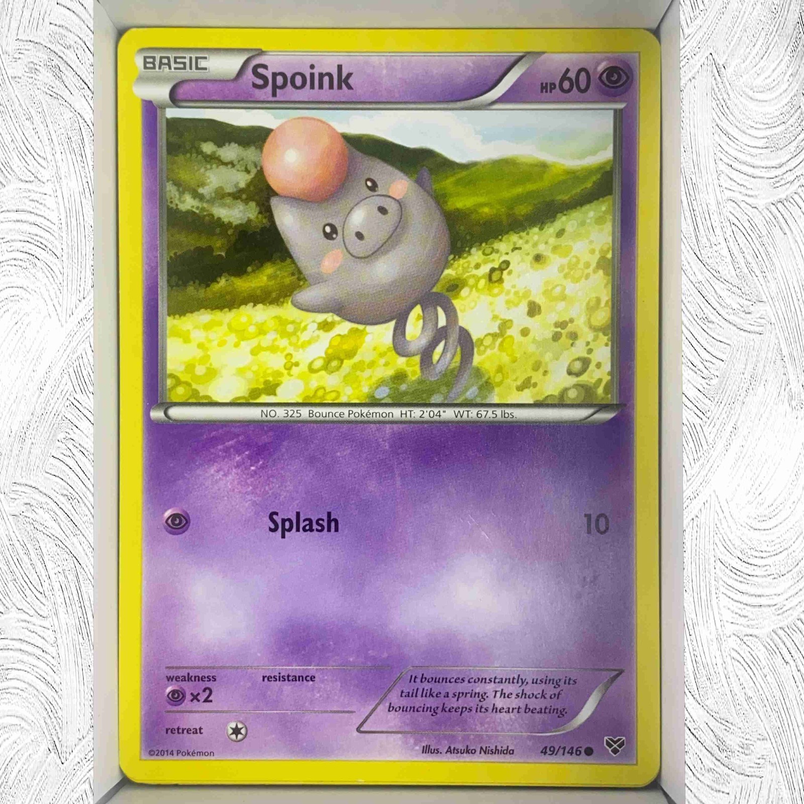 Spoink 49/1460 2014 English XY XY Base Set