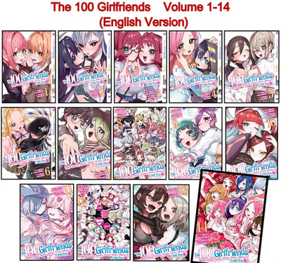 The 100 Girlfriends Who Really, Really, Love You Manga Vol.1-14 English Complete