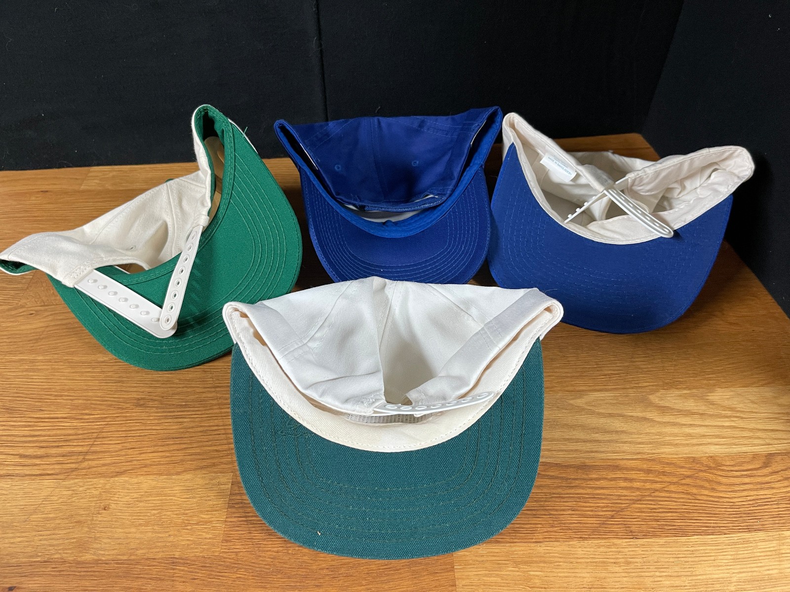 Lot 22 Assorted Baseball Style Solid Back Caps Ad… - image 7