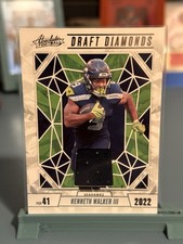 2024 Panini Assoluto - Draft Diamonds Jersey Kenneth Walker III #DDJ-KWR (MEM)