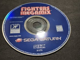 Fighters Megamix (Sega Saturn, 1997) Disc Only Authentic Tested & Works!
