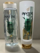 PANTENE SHAMPOO + CONDITIONER BAMBOO CONTROL CAIDA  400ml c/u
