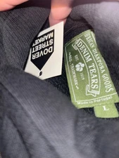 Denim Tears Hoodie Black Monochrome Size S-L Brand New